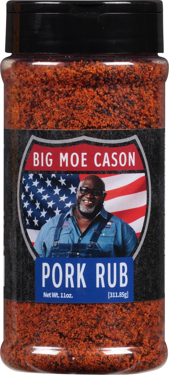 slide 5 of 9, Big Moe Cason Pork Rub 11 oz, 11 oz