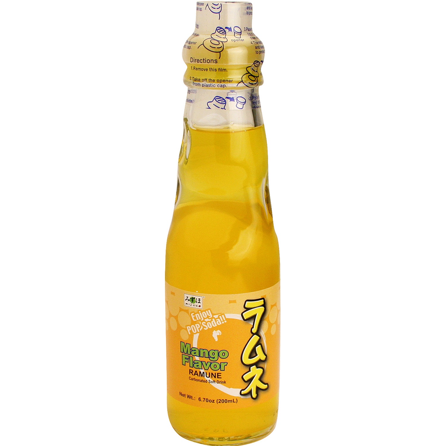 slide 1 of 1, Mizuho Drink Mango, 6.7 fl oz