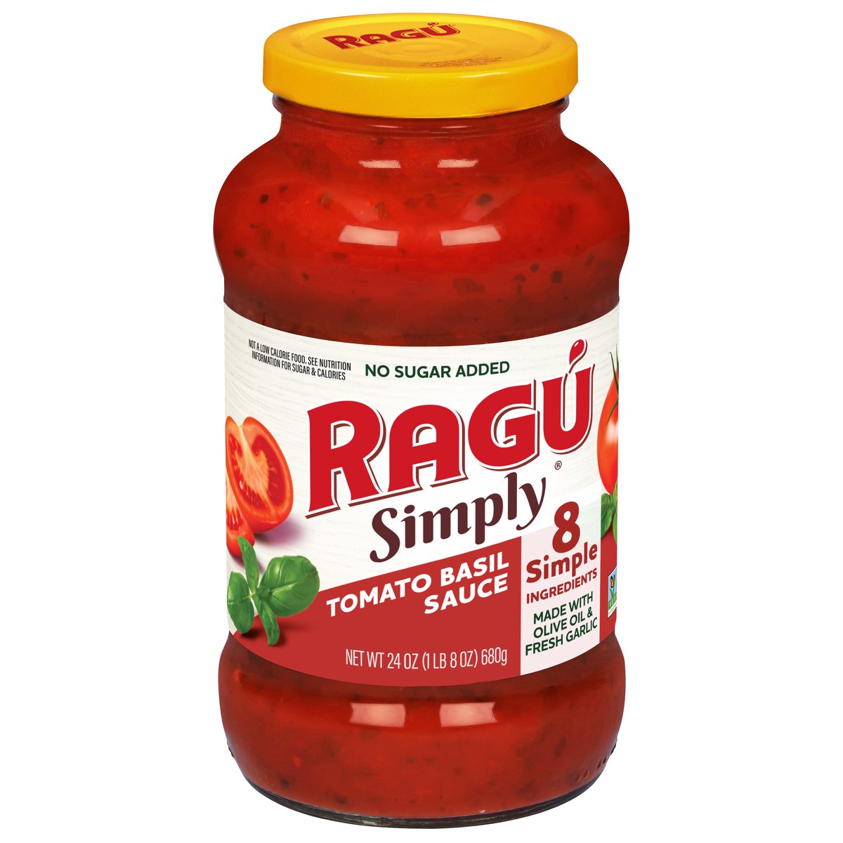 slide 13 of 13, Ragu Simply Tomato Basil Sauce 24 oz, 24 oz