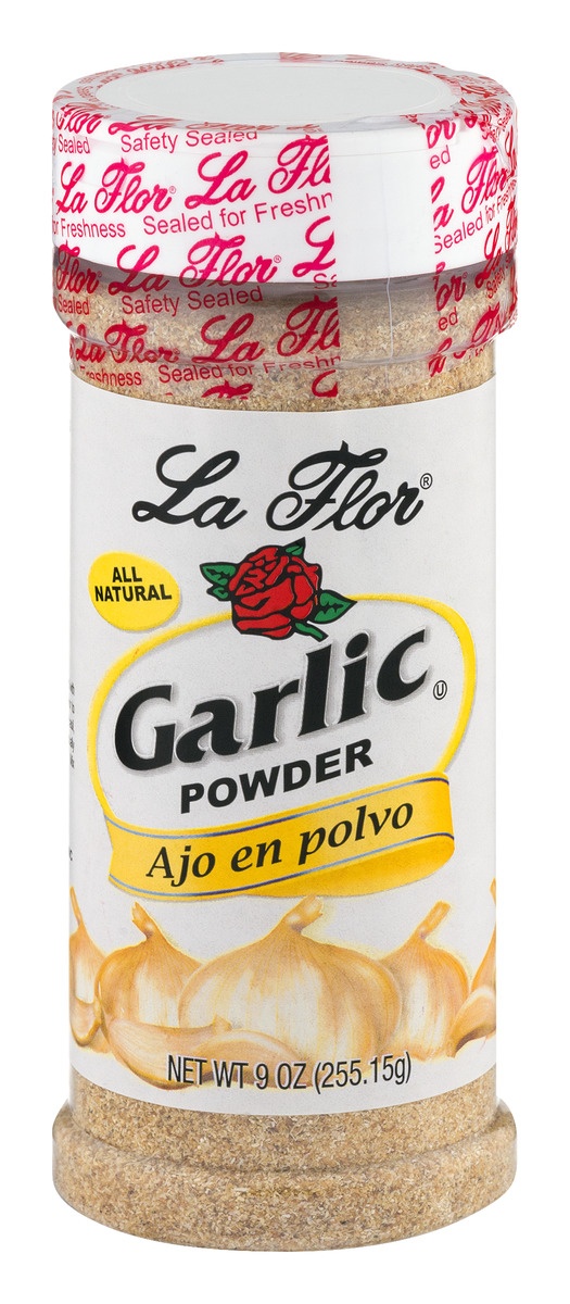 slide 1 of 1, La Flor Garlic Powder, 9 oz