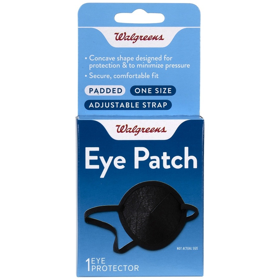 slide 1 of 1, Walgreens Padded Eye Patch Protector, 1 ct