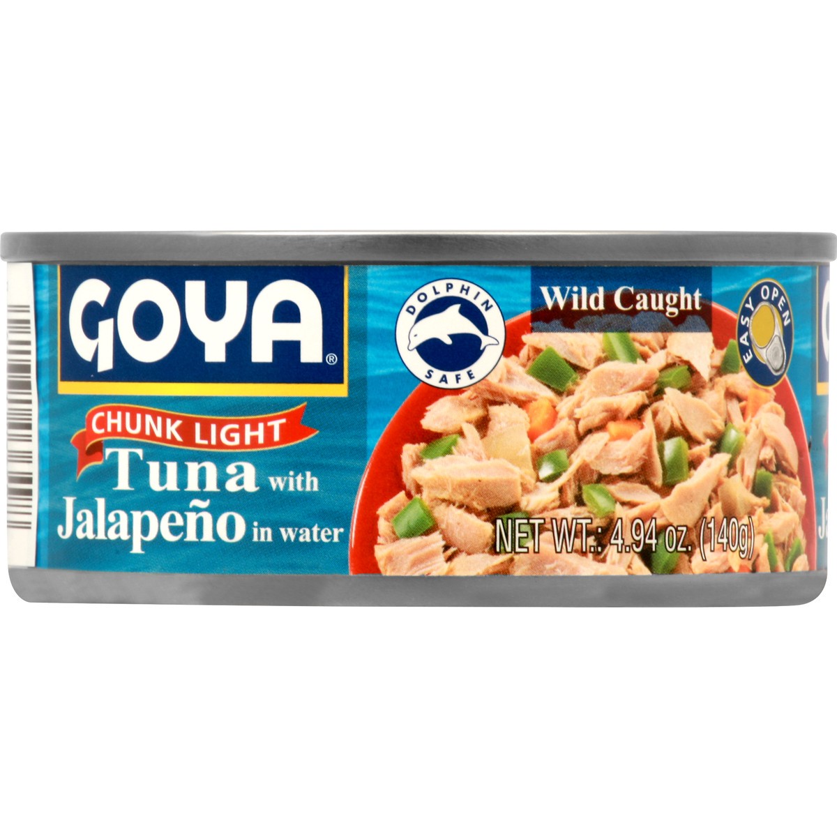 slide 2 of 8, Goya Chunk Light Tuna with Jalapeno, 5.8 oz