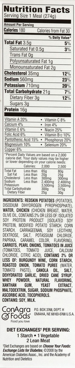 slide 3 of 4, Healthy Choice Chicken and Potatoes 9.7 oz, 9.7 oz