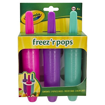 slide 1 of 1, Crayola Freezer Pops, 3 ct