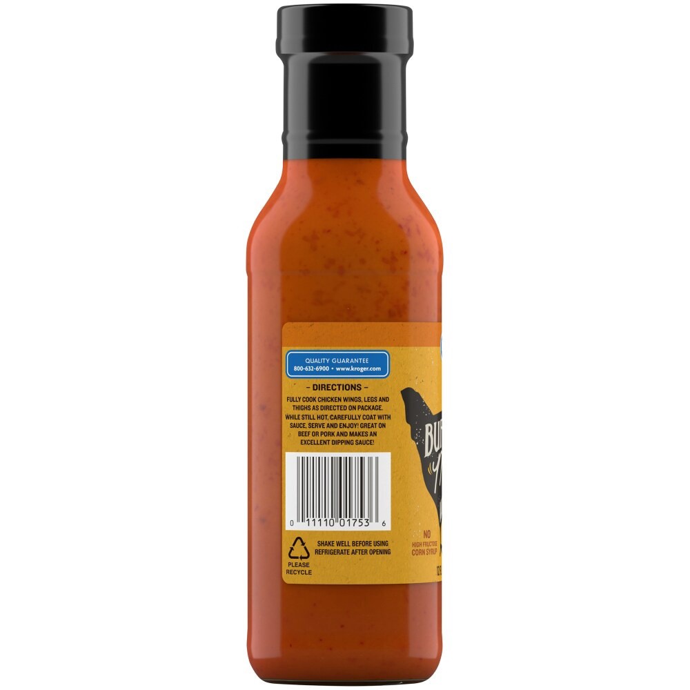slide 1 of 3, Kroger Buffalo Mild Wing Sauce, 12 fl oz