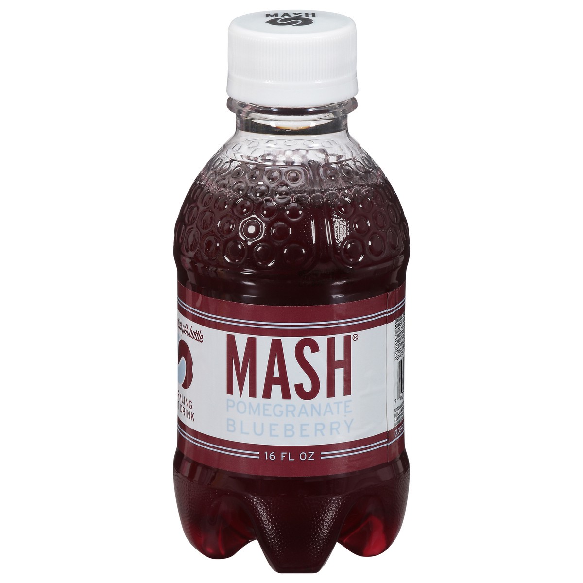 slide 1 of 4, MASH Pomegranate Blueberry Sparkling Fruit Drink - 16 fl oz, 20 fl oz