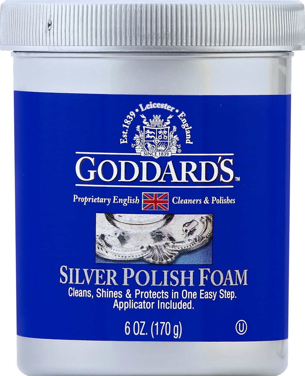 slide 1 of 3, Goddard's Silver Polish Foam, 6 oz