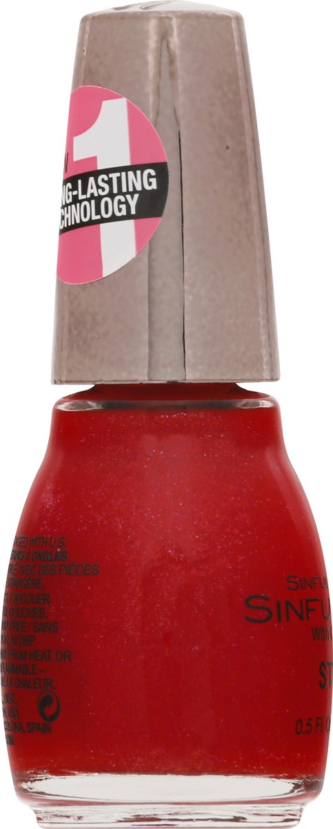 slide 9 of 9, Sinful Colors Sinful Shine Shine Annie 2657 with Gel Tech Step 1 Nail Polish 0.5 oz, 0.5 oz