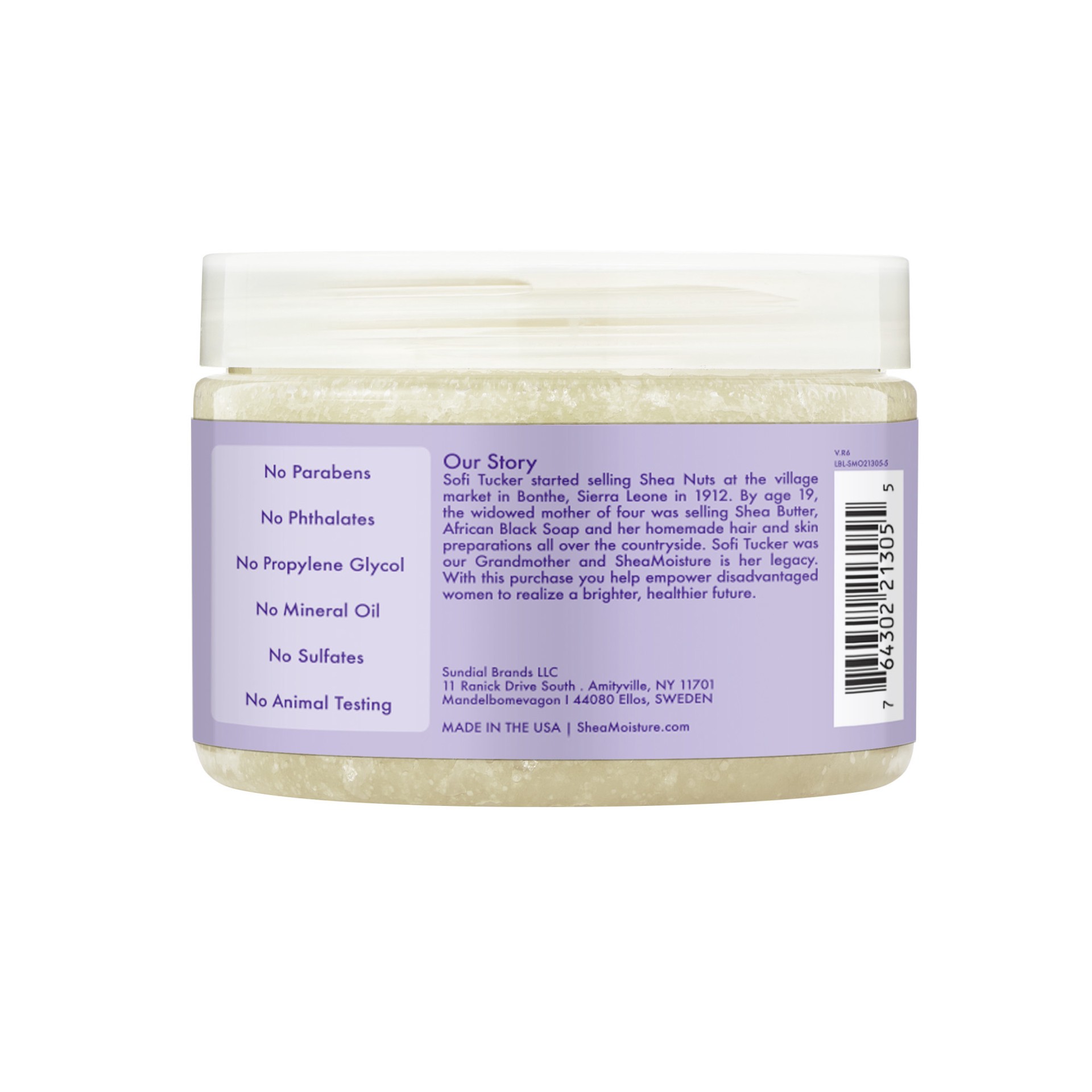 slide 4 of 4, SheaMoisture Hand and Body Scrub Lavender and Wild Orchid, 12 oz, 12 oz