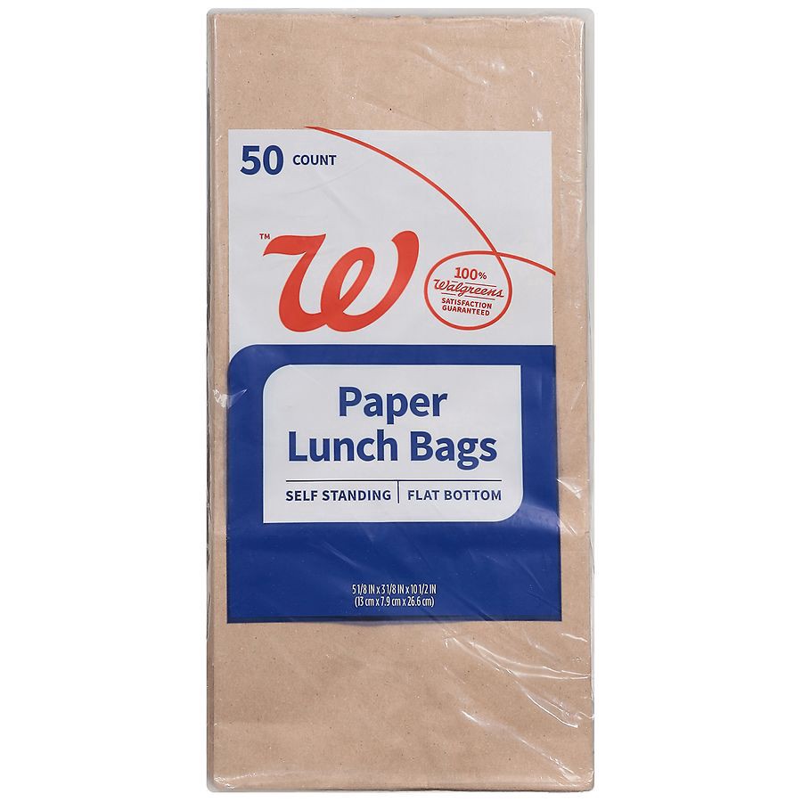 slide 2 of 4, Complete Home Lunch Bags 5-1/2 x 3-1/4 x 10-1/2 inch, 50 ct