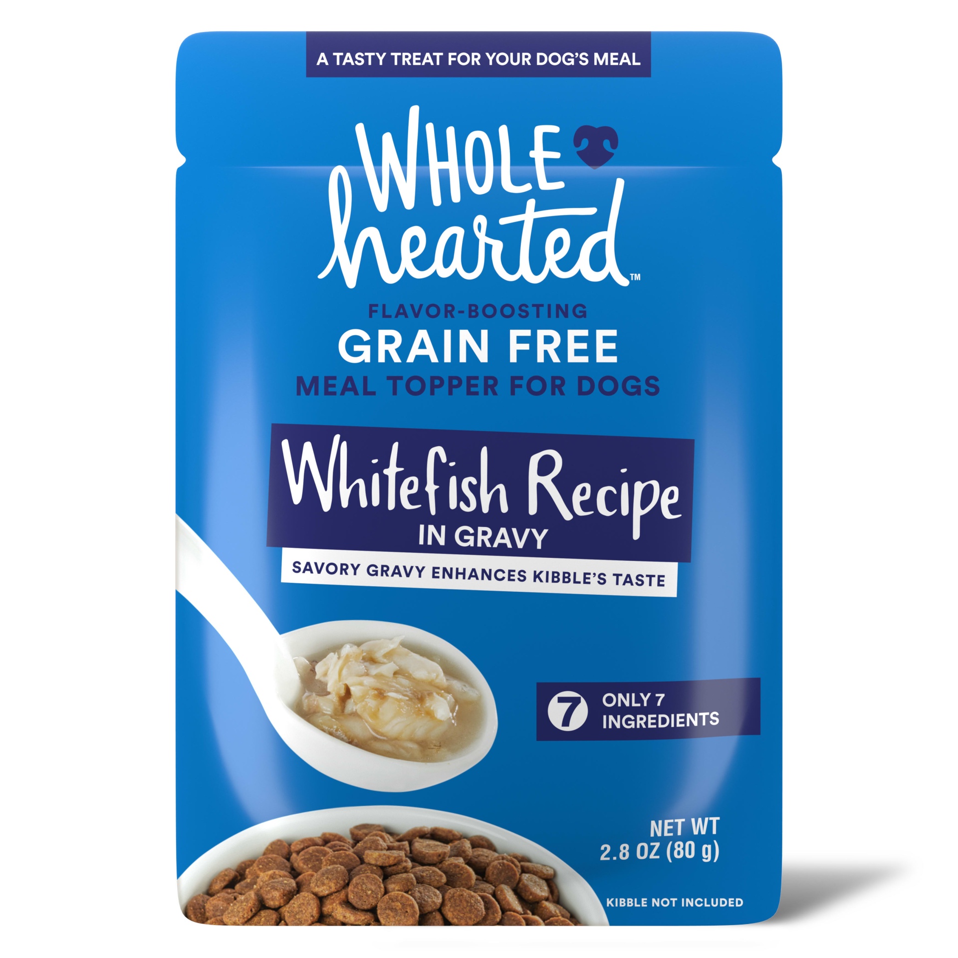 slide 1 of 1, WholeHearted Whd-Dog 2.8oz Topper Whitefish, 2.8 oz