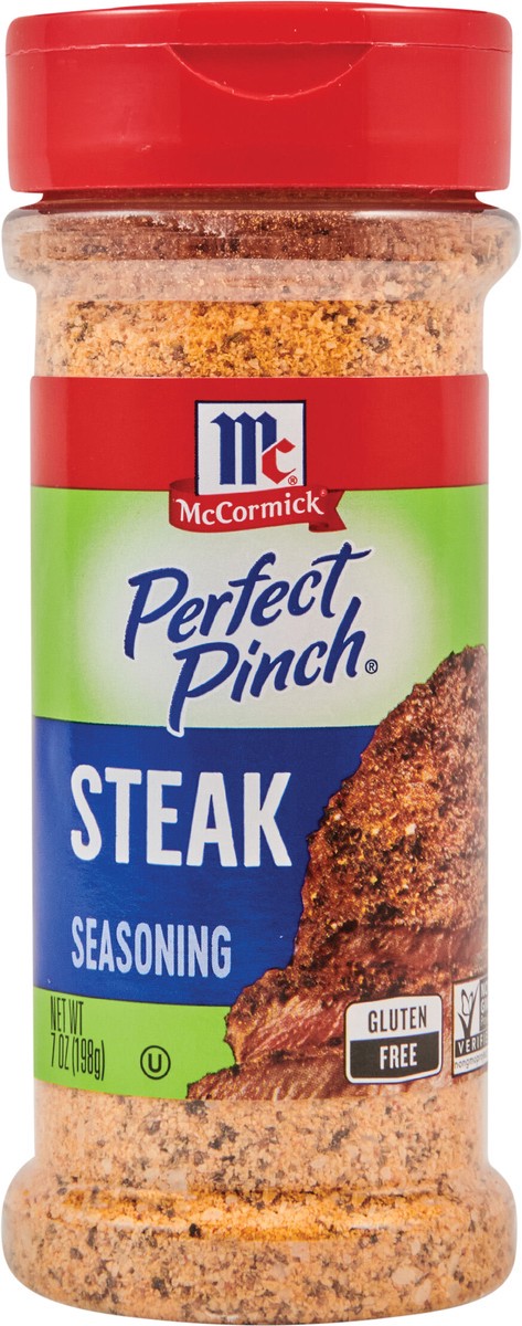 slide 6 of 9, McCormick Perfect Pinch Steak Seasoning, 7 oz, 7 oz