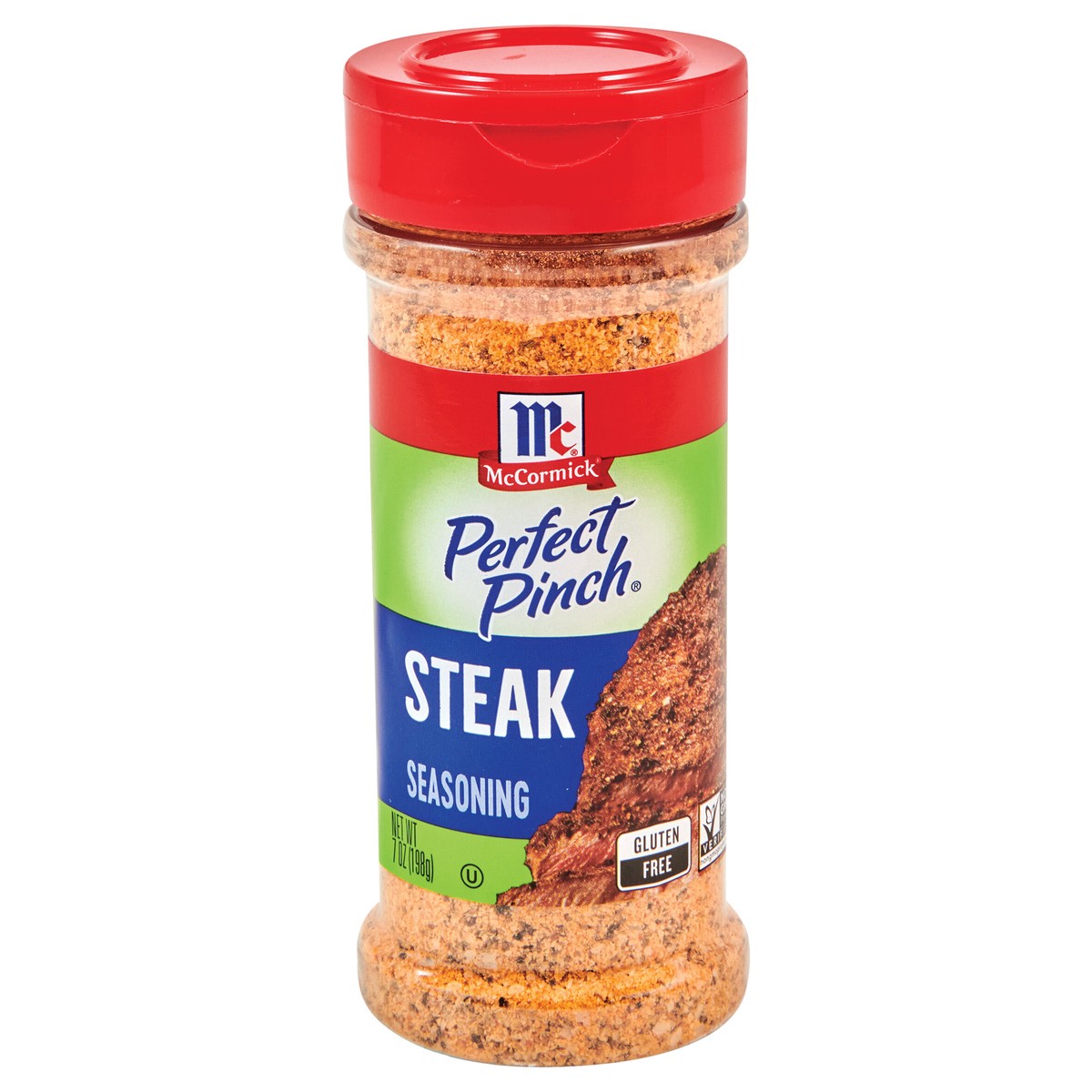 slide 1 of 9, McCormick Perfect Pinch Steak Seasoning, 7 oz, 7 oz