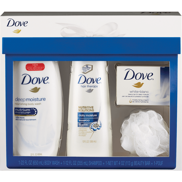 slide 1 of 1, Dove Deep Moisture Gift Set, 1 ct