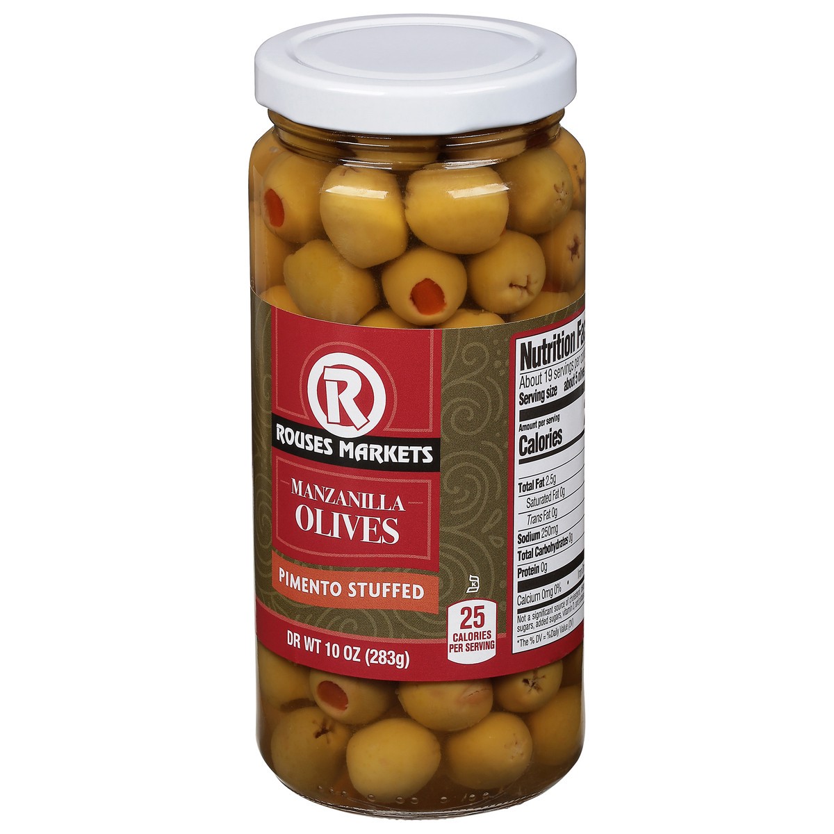 slide 8 of 11, Rouses Markets Rous Manz Olive, 10 oz