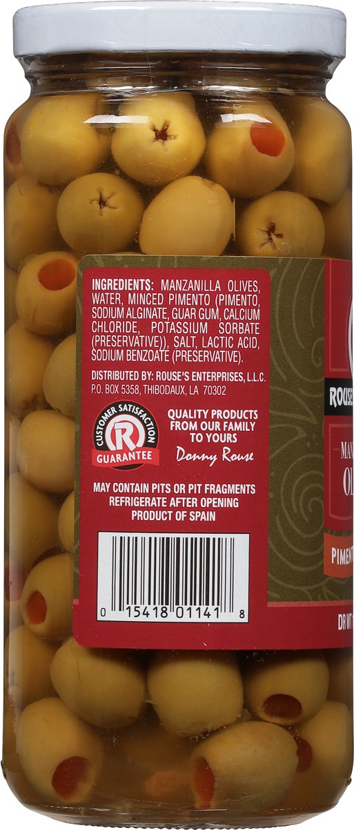 slide 9 of 11, Rouses Markets Rous Manz Olive, 10 oz