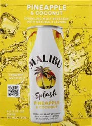 Malibu Pineapple Splash 4Pk Cans