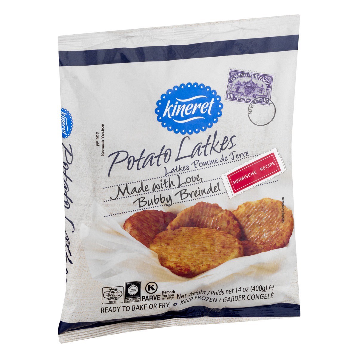 slide 6 of 9, Kineret Potato Latkes 14 oz, 14 oz