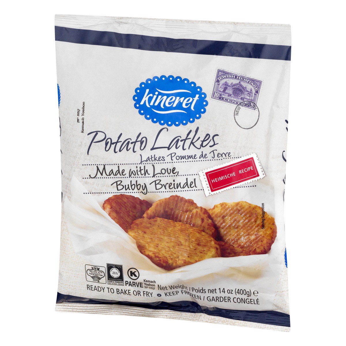 slide 3 of 9, Kineret Potato Latkes 14 oz, 14 oz