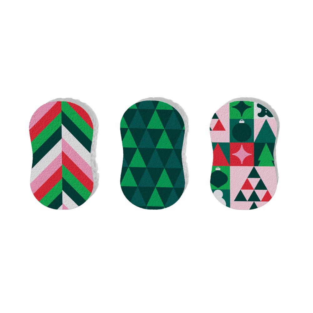 slide 2 of 4, Scotch Brite Pop Up Sponges, 3 ct