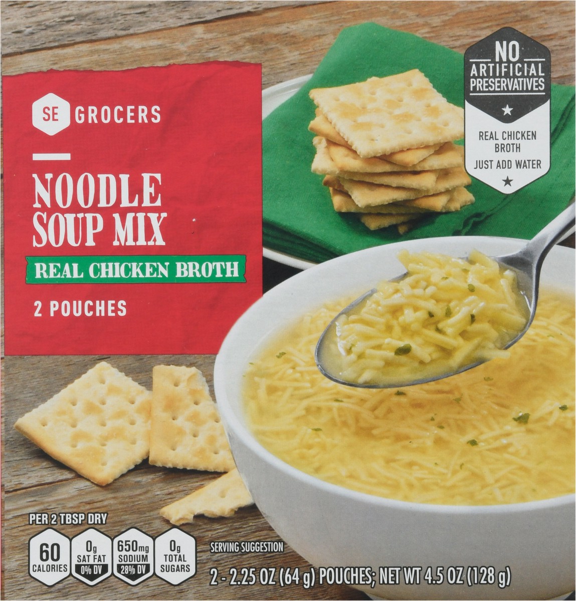 slide 6 of 9, SE Grocers Noodle Soup Mix, 4.5 oz