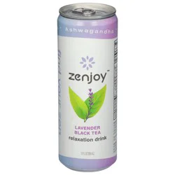 Zenjoy Lavender Black Tea Relaxation Drink 12 fl oz