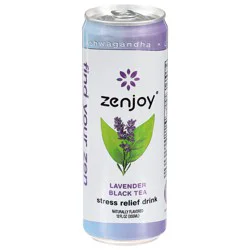 Zenjoy Lavender Black Tea Relaxation Drink 12 fl oz