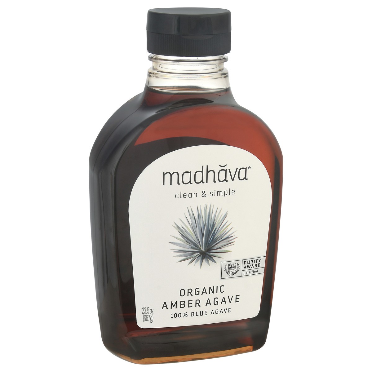 slide 9 of 14, Madhava Organic Amber Agave, 23.5 fl oz