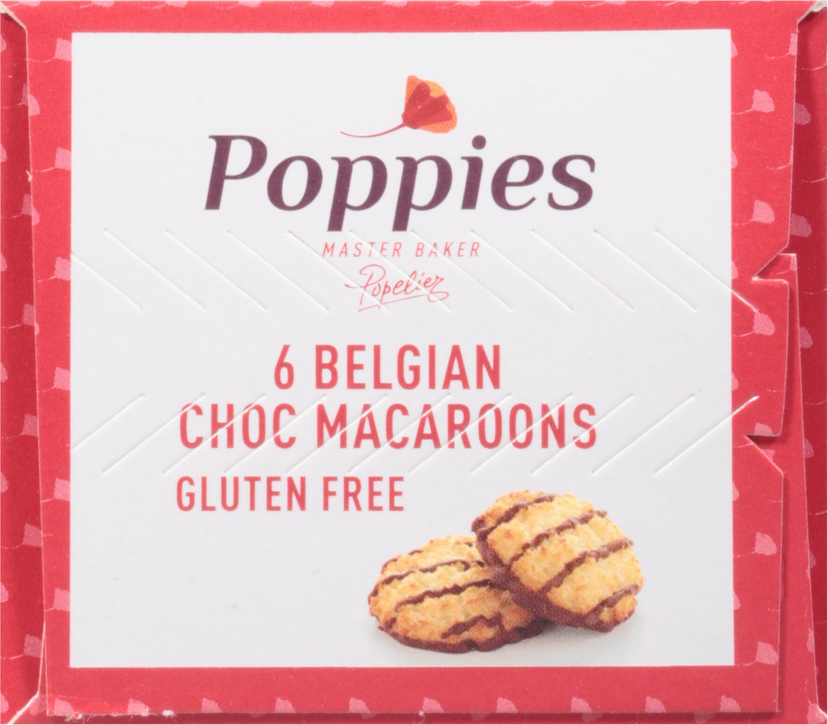 slide 4 of 13, Poppies Belgian Choc Macaroons 6 ea, 6 ct