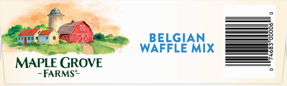 slide 4 of 13, Maple Grove Farms Belgian Waffle Mix 24 oz, 24 oz