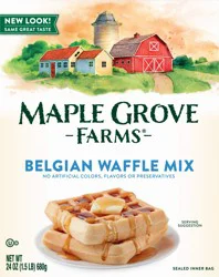 Maple Grove Farms Belgian Waffle Mix 24 oz