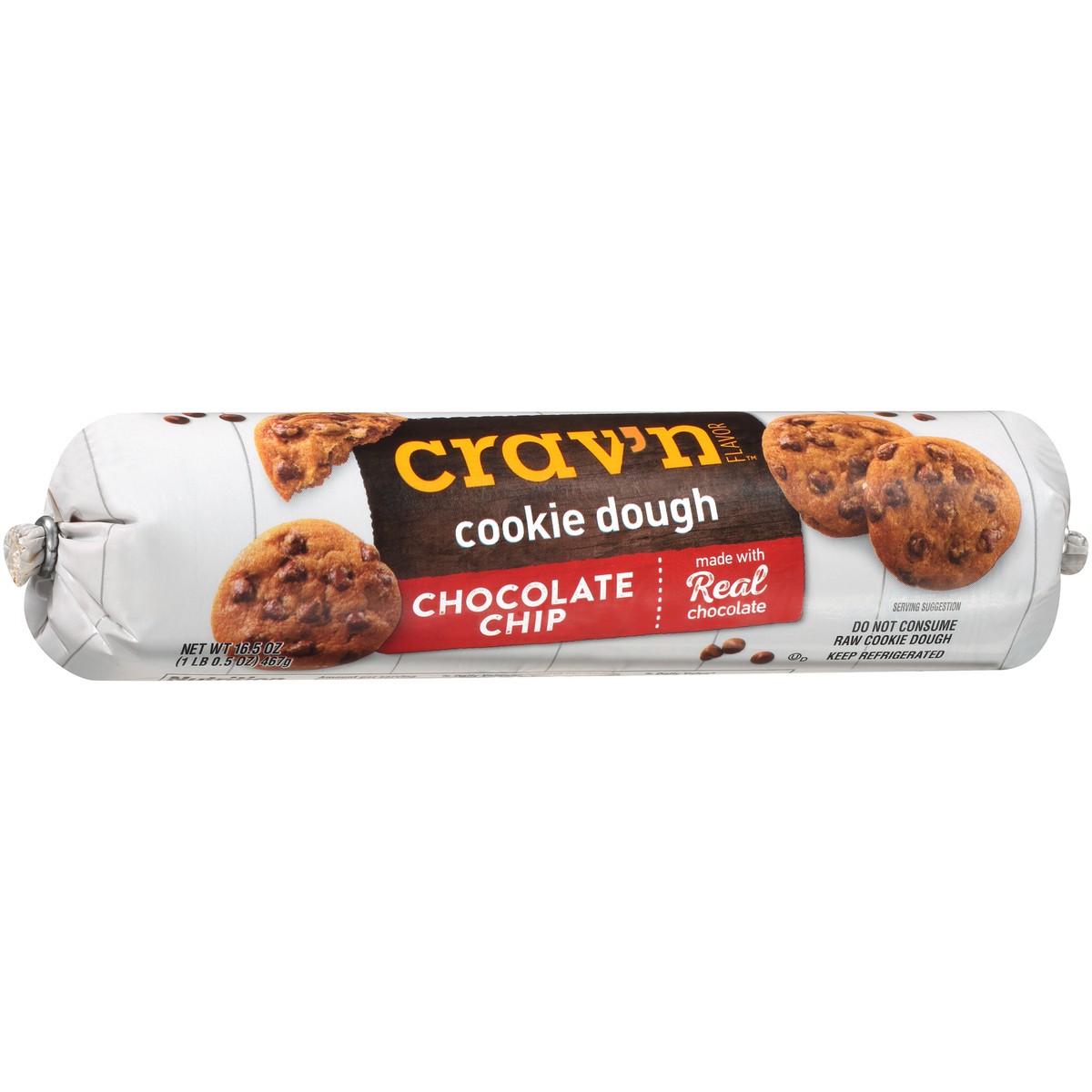 slide 6 of 14, Crav'n Flavor Chocolate Chip Cookie Dough 16.5 oz, 16.5 oz