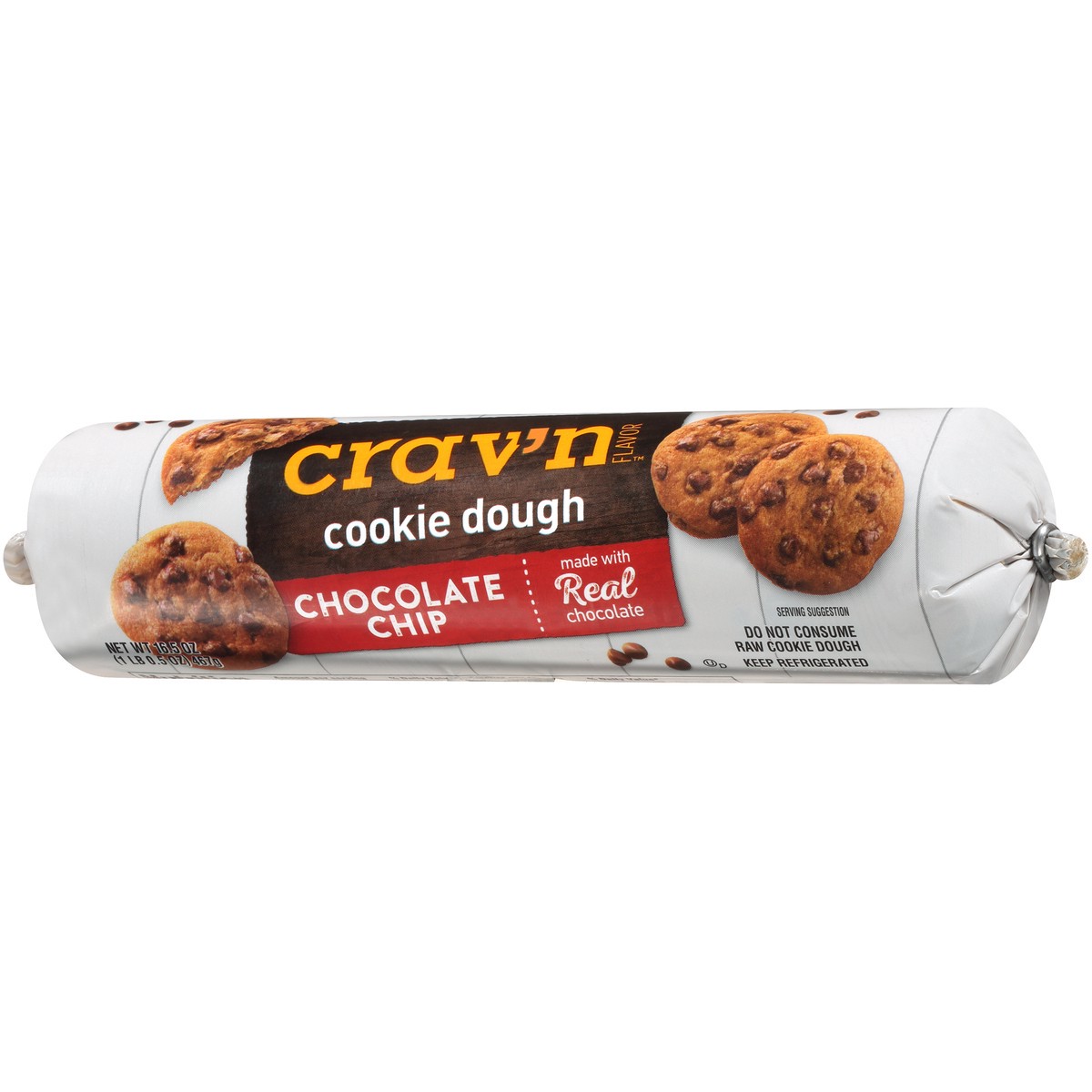 slide 11 of 14, Crav'n Flavor Chocolate Chip Cookie Dough 16.5 oz, 16.5 oz