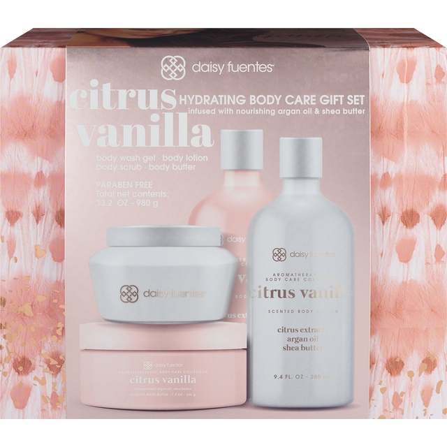 slide 1 of 1, Daisy Fuentes Body Care Gift Set 4Pcs, 1 ct