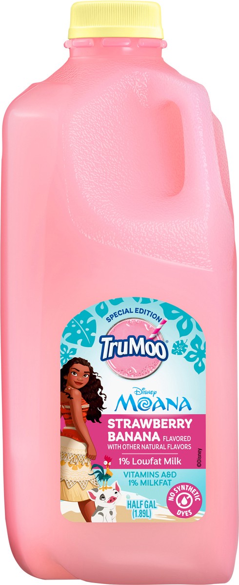 slide 1 of 9, TruMoo 1% Lowfat Chocolate Marshmallow Milk Half Gallon, 1/2 gal