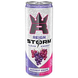 Reign Storm Harvest Grape - 12 fl oz