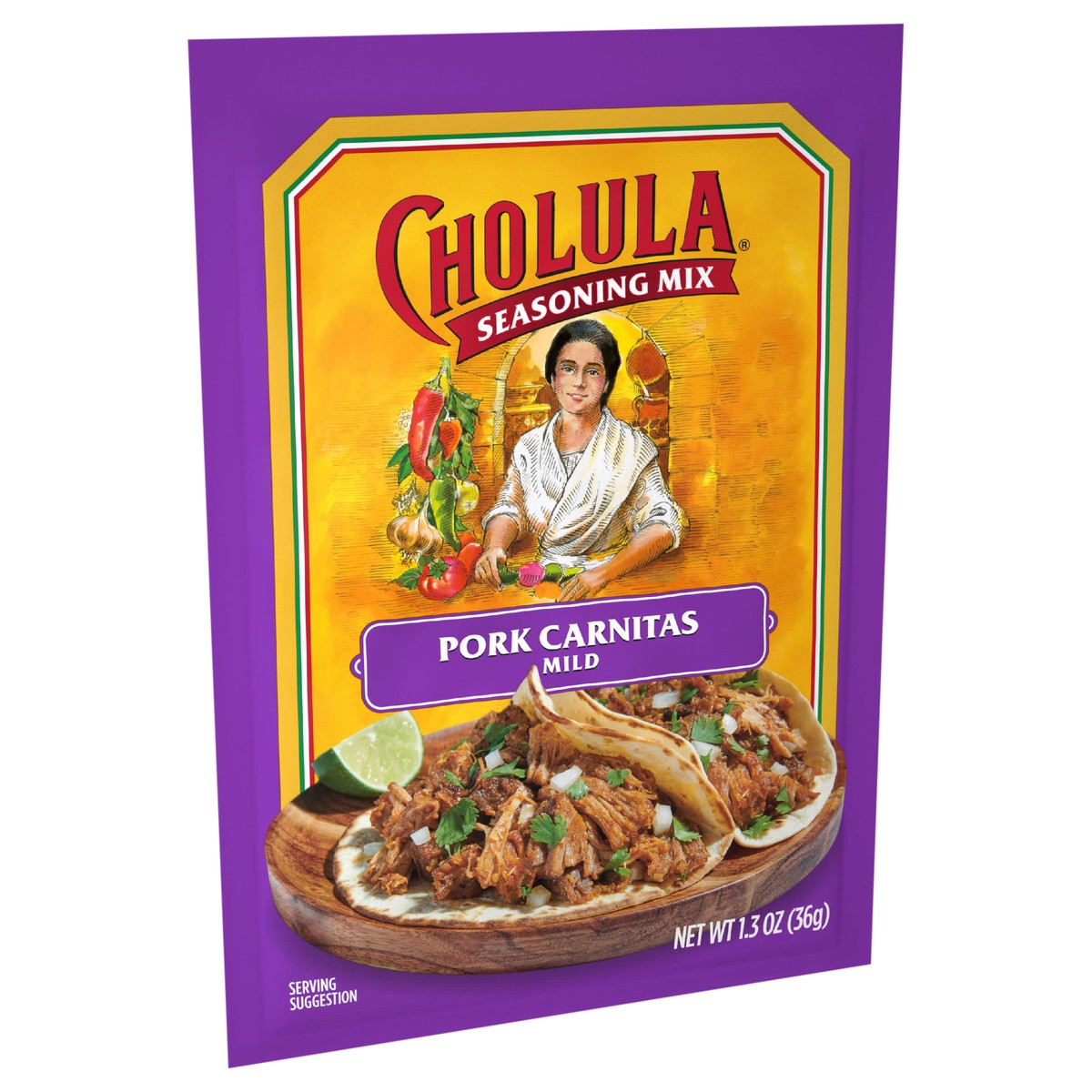 slide 3 of 4, Cholula Pork Crnts Ssng, 1 oz