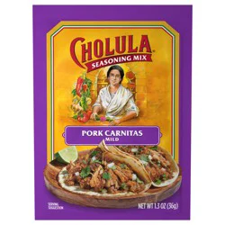 Cholula Pork Carnitas - Mild Seasoning Mix, 1.3 oz