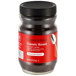 Know & Love Instant Coffee 8 Ounces