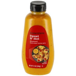 Know & Love Sweet Hot Mustard 12 Ounces