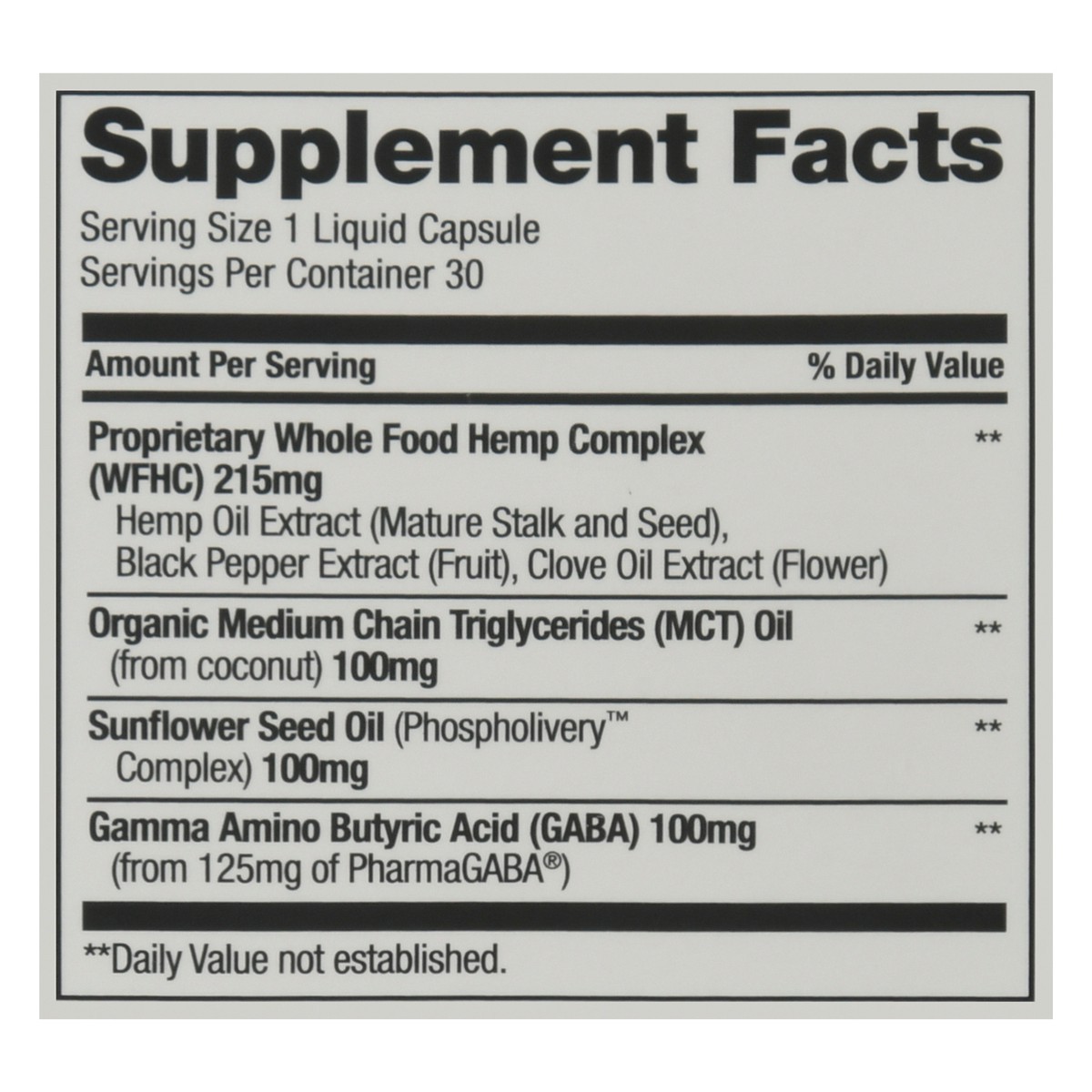 slide 9 of 13, HempFusion Extra Strength Sleep Support Vegetarian Liquid Capsules 30 ea, 30 ct