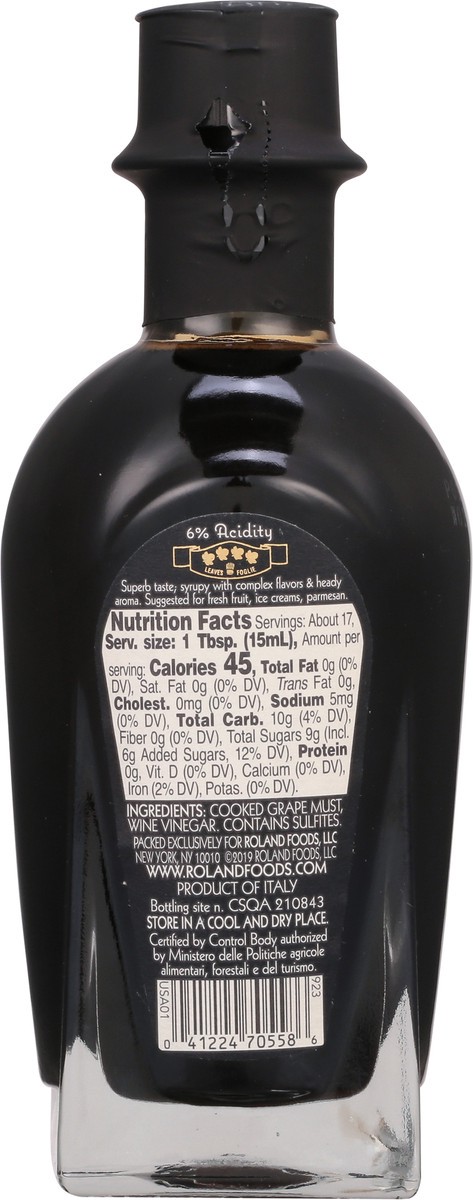 slide 7 of 13, Roland Balsamic Vinegar of Modena 8.45 fl oz, 8.45 fl oz