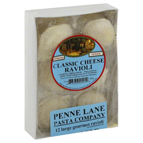 slide 1 of 1, Penne Lane Pasta Ravioli 12 ea, 12 ct