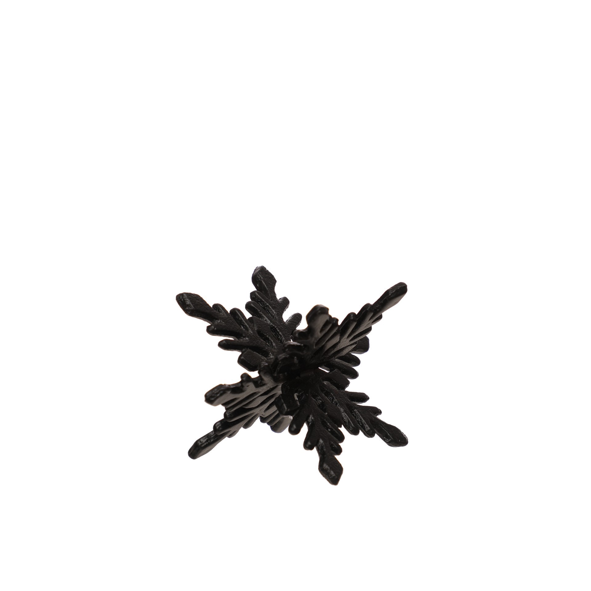 slide 3 of 3, 4" Black Snowflake Tabletop Decor By Ashland, 4 in