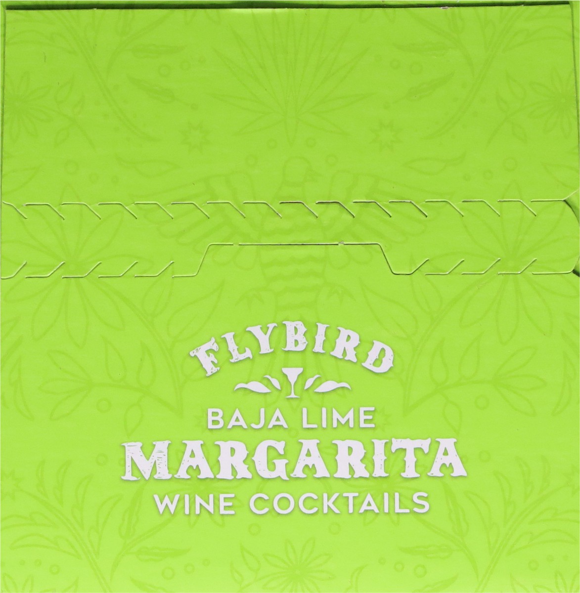 slide 5 of 9, Flybird Margarita Baja Lime Wine Cocktails 4 - 250 ml Cans, 1 ct