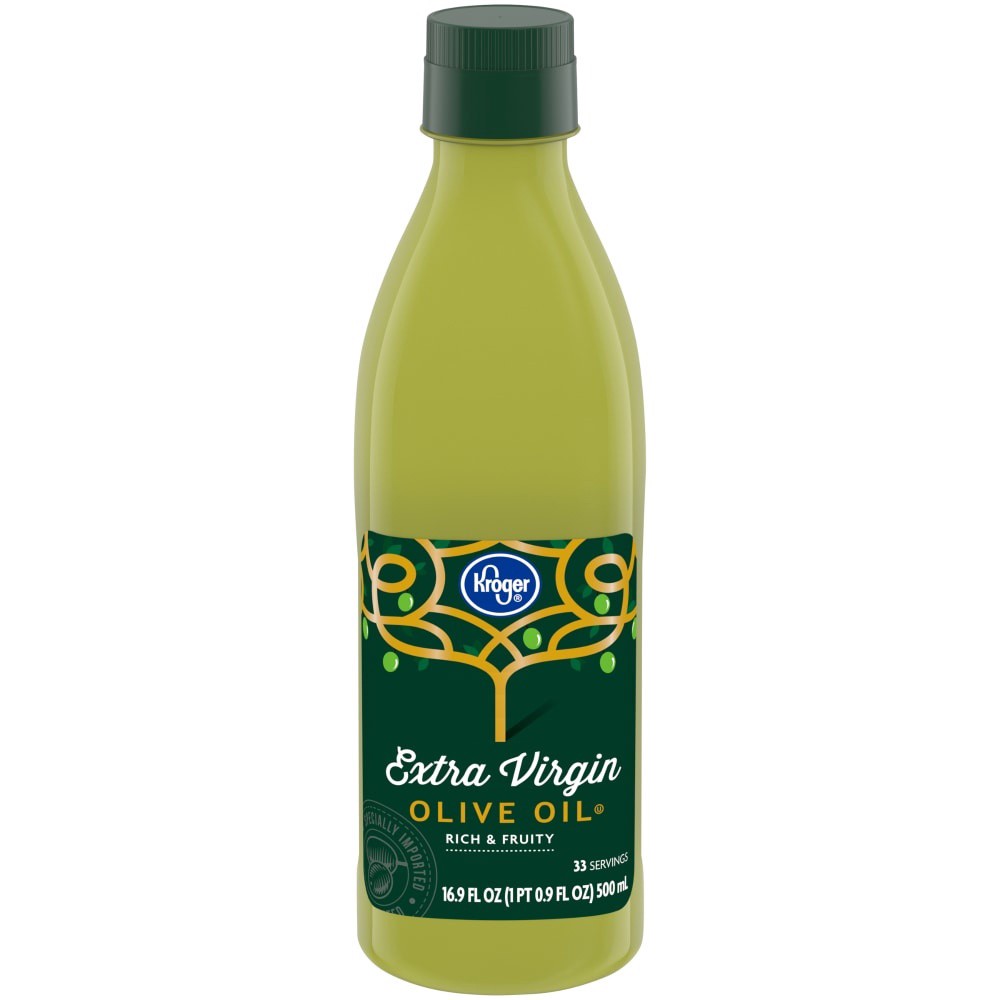 slide 3 of 3, Kroger Extra Virgin Olive Oil - 16.9 fl oz, 16.9 fl oz