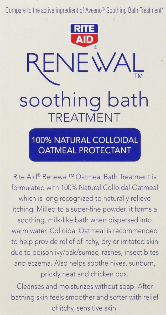 slide 3 of 5, Rite Aid Ra Nat Oatmeal Bath, 12 oz