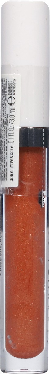 slide 8 of 13, Almay 300 Glitters Gold Color & Care Lip Gloss 0.1 fl oz, 0.1 fl oz