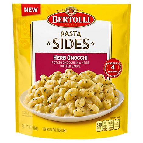slide 1 of 1, Bertolli Pasta Sides Herb Gnocchi - 13 Oz, 13 oz