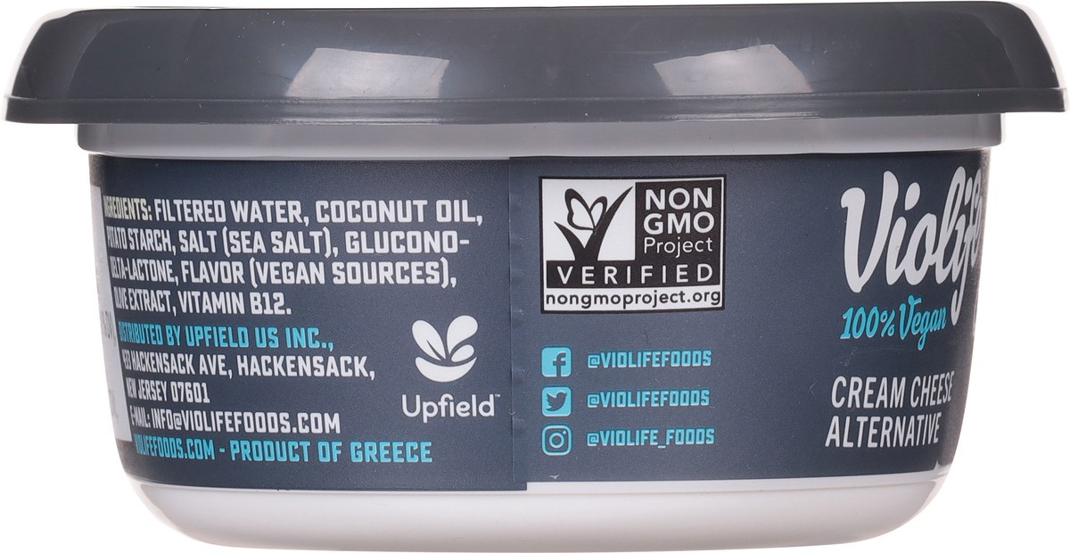 slide 2 of 9, Violife Just like Cream Cheese Original, Dairy-Free Vegan, 7.05 oz, 7.05 oz